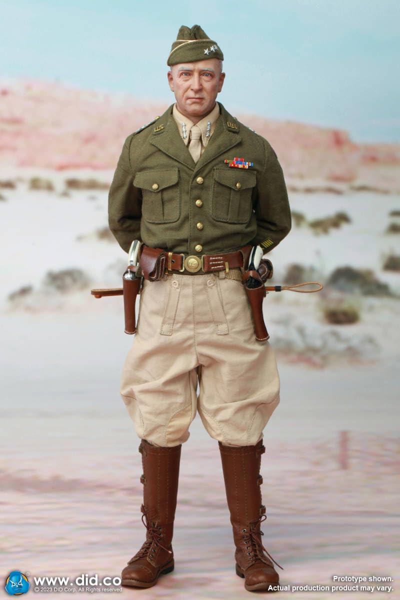 DID 1/6 WW2 US陸軍 パットン将軍