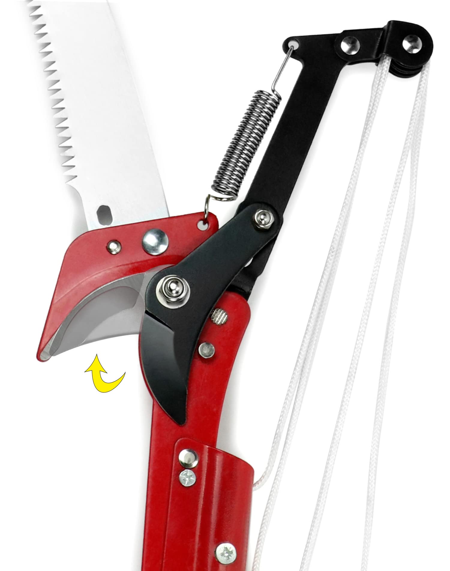 Tagliarami Telescopico QWORK 66-103 Cm - Lama SK5, Apertura 10 Cm | Per Giardinaggio Professionale