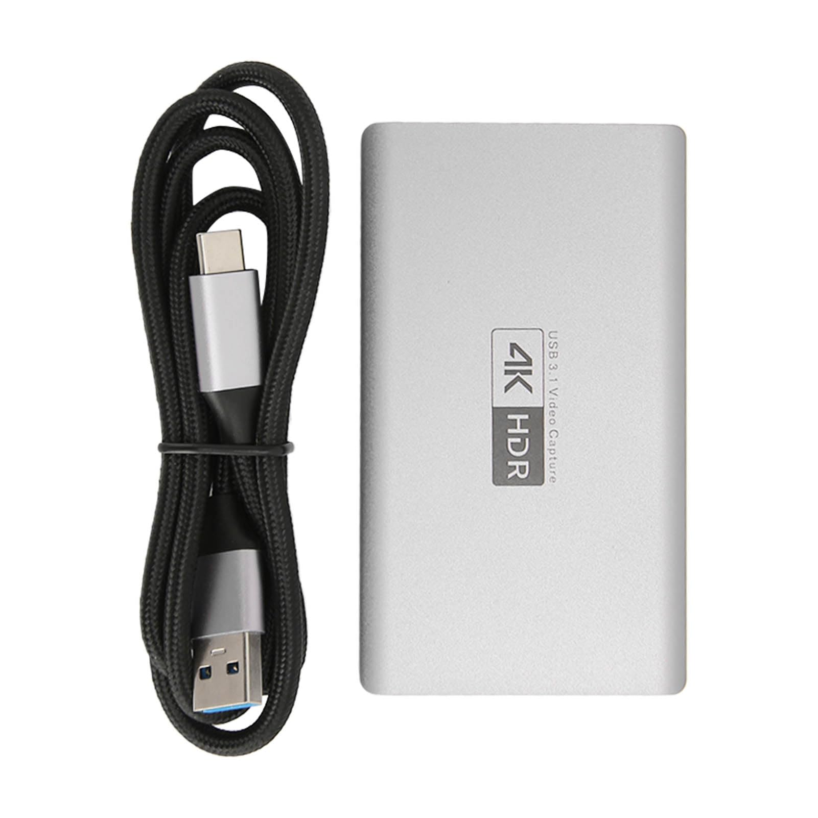 Scheda di Acquisizione Video HD 4K Plug and Play con Funzione di Registrazione Live per Giochi e Streaming Design Durevole in Alluminio (HC-367)