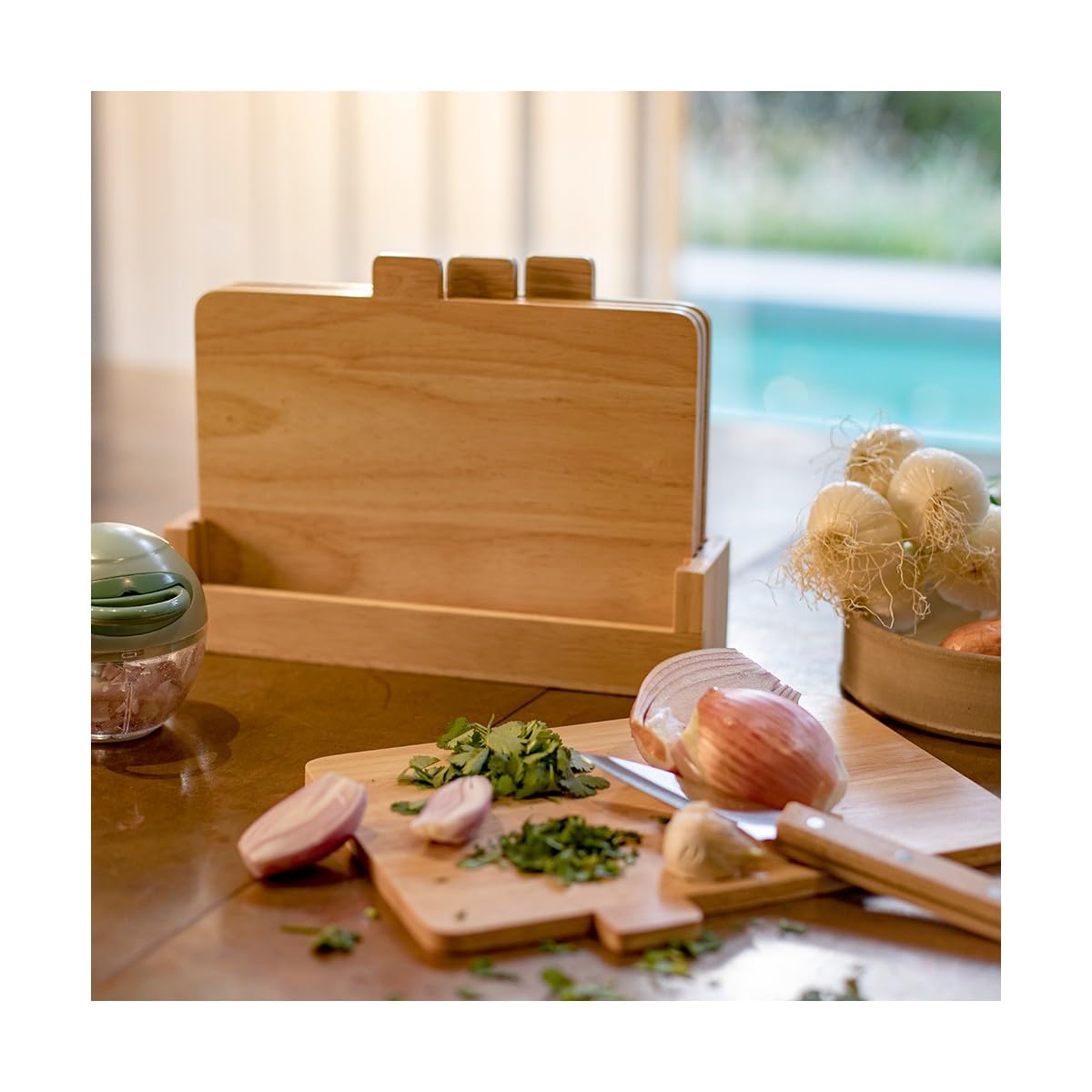 Conjunto de tablas de cortar