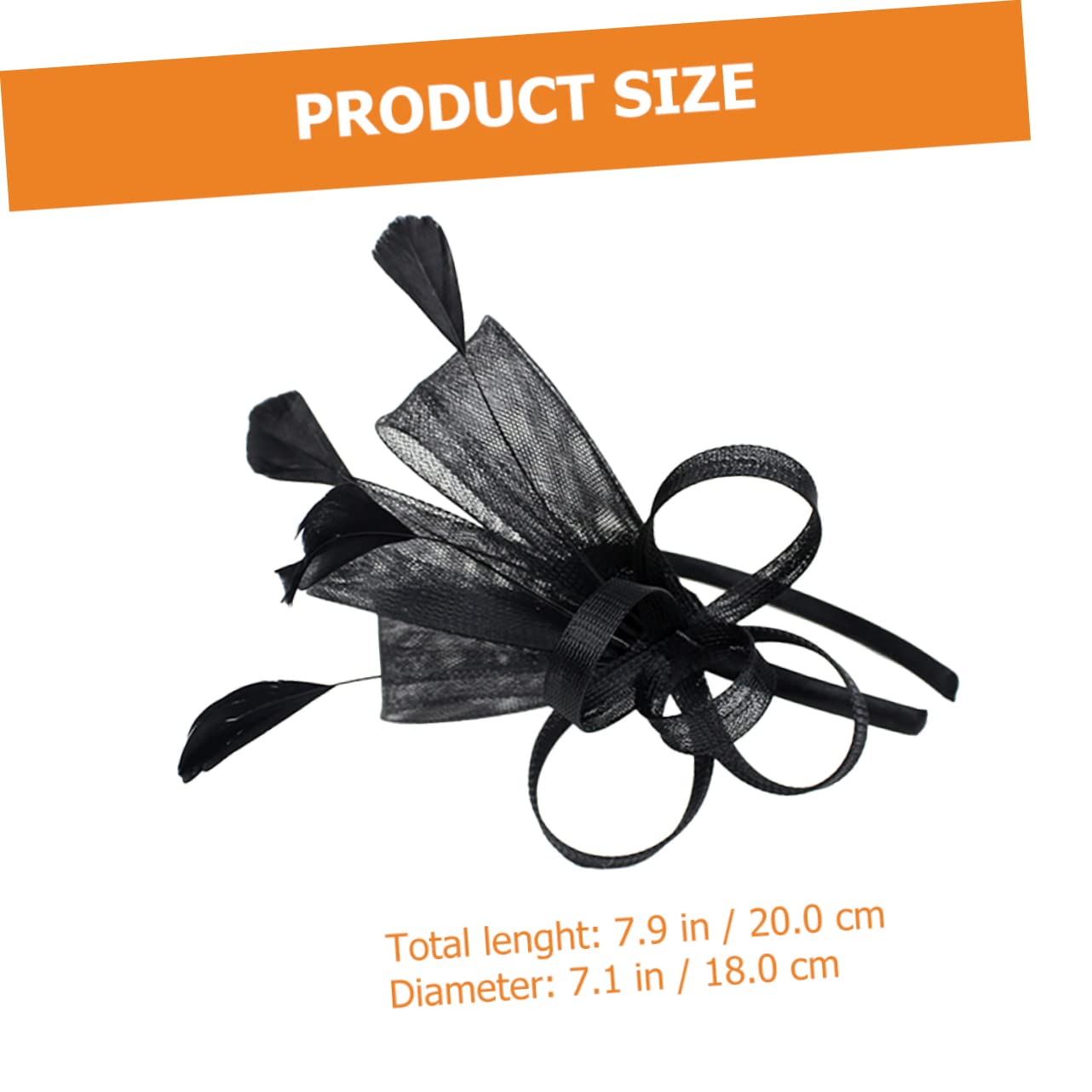 SHERCHPRY 5piezas Fascinator De Mujer Acentos De Sombrero Decorativo para Fiesta De Té y Eventos Especiales Accesorio Elegante para Cabello