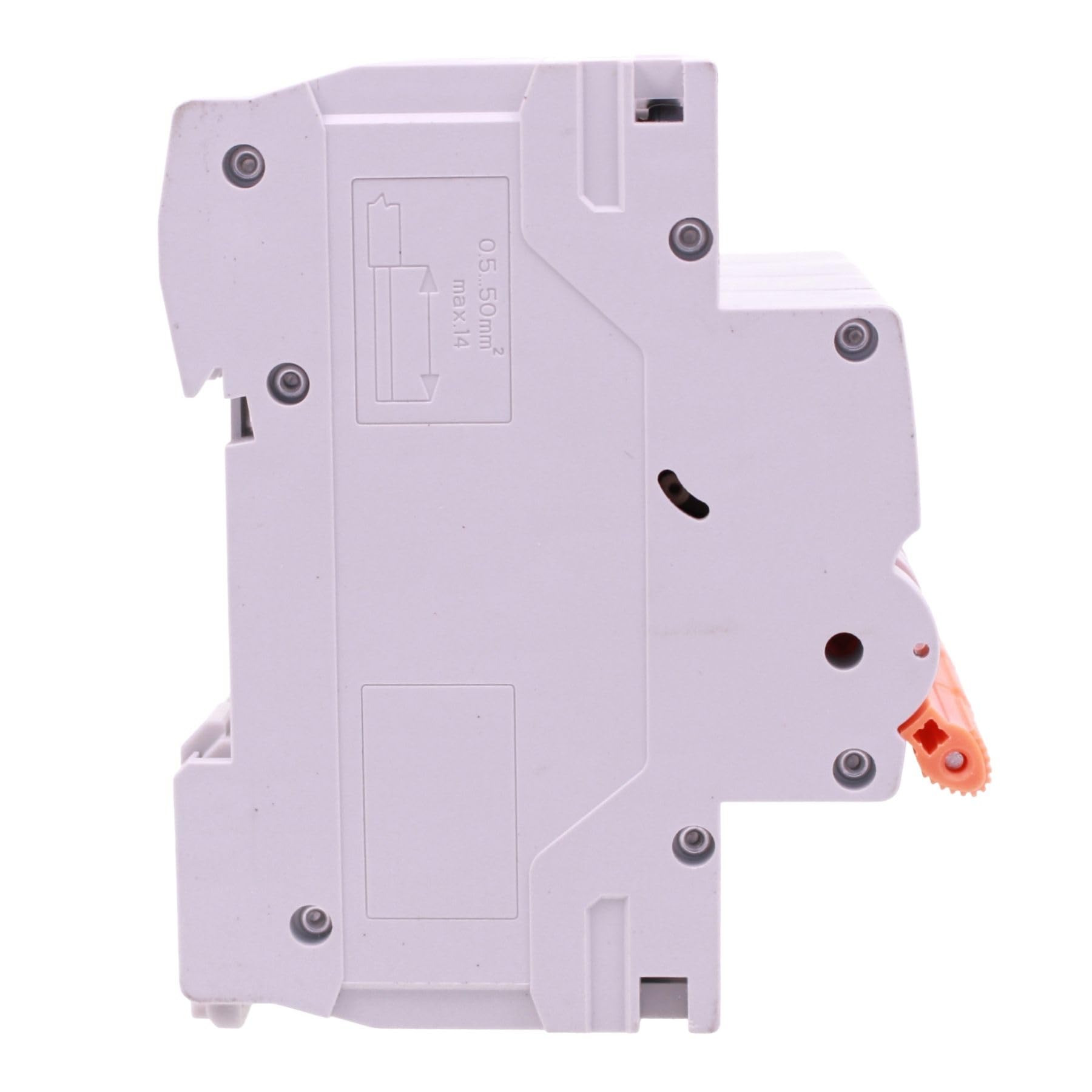 Leitungsschutzschalter, dreiphasig, 4P 80 A C80, Kurve C 10 kA, 4 Module DIN 380 V AC, zertifiziert IEC60898-1, Serie GYM9H-125