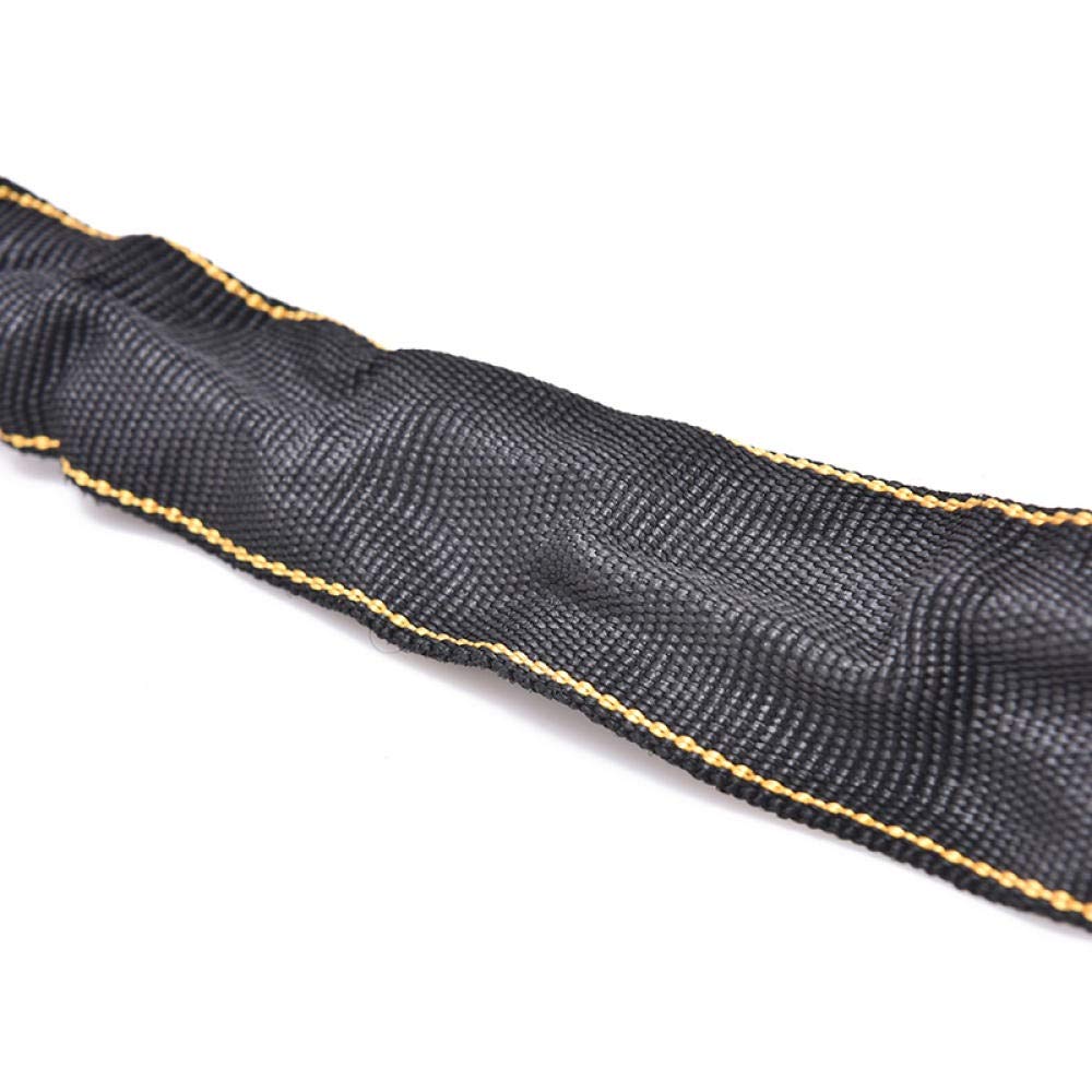 Fermeture de vélo, chaîne Serrure de chaîne de vélo de moto robuste noire 0cm serrures de vélo antivol accessoires de vélo en plein air serrures serrure de vélo