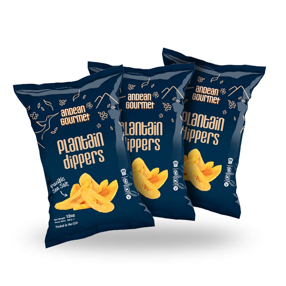 Amazon.com: ANDEAN GOURMET Pacific Sea Salt Plantain Chips 12oz