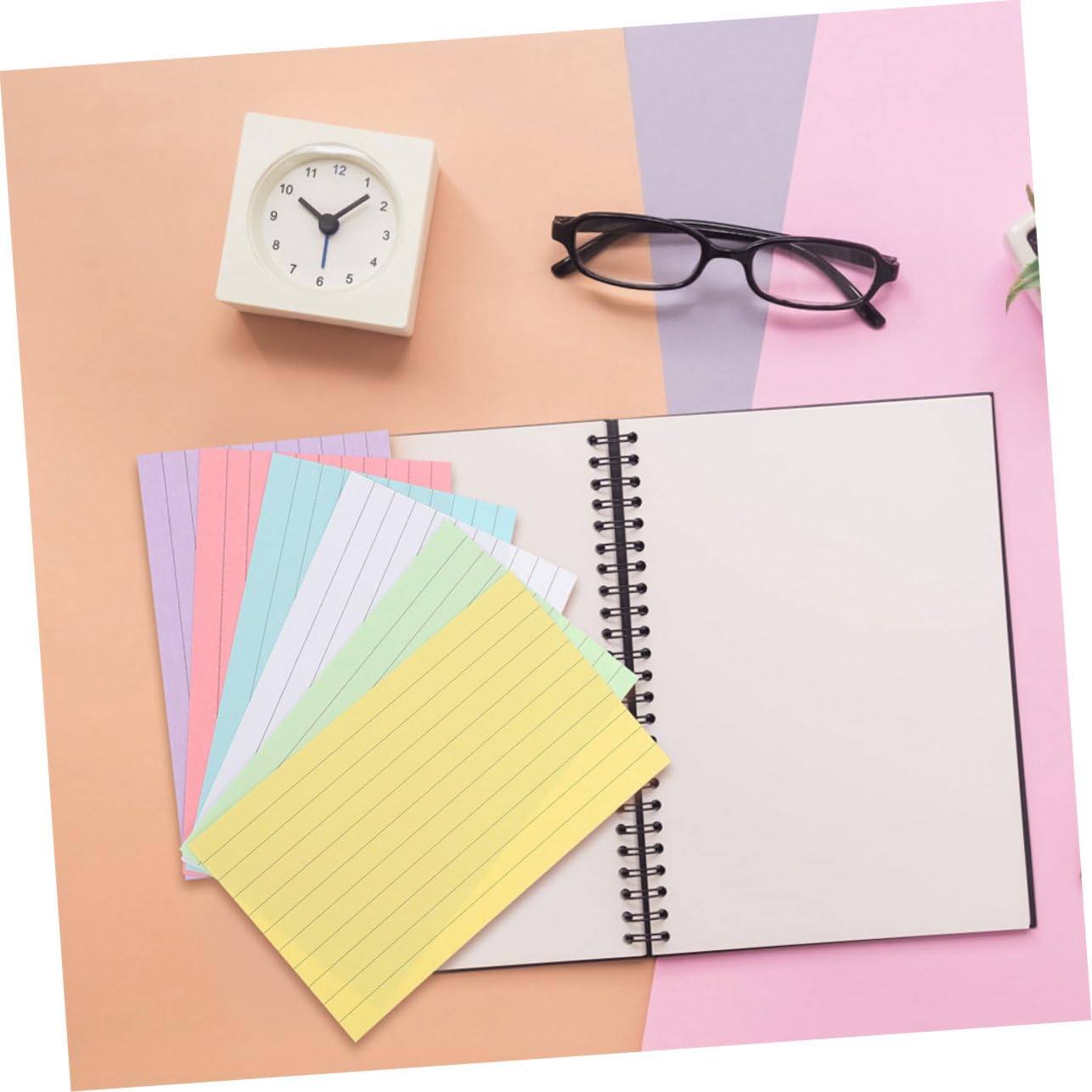 Schede Indice Colorate Piccole 300 Fogli Carta per Ufficio