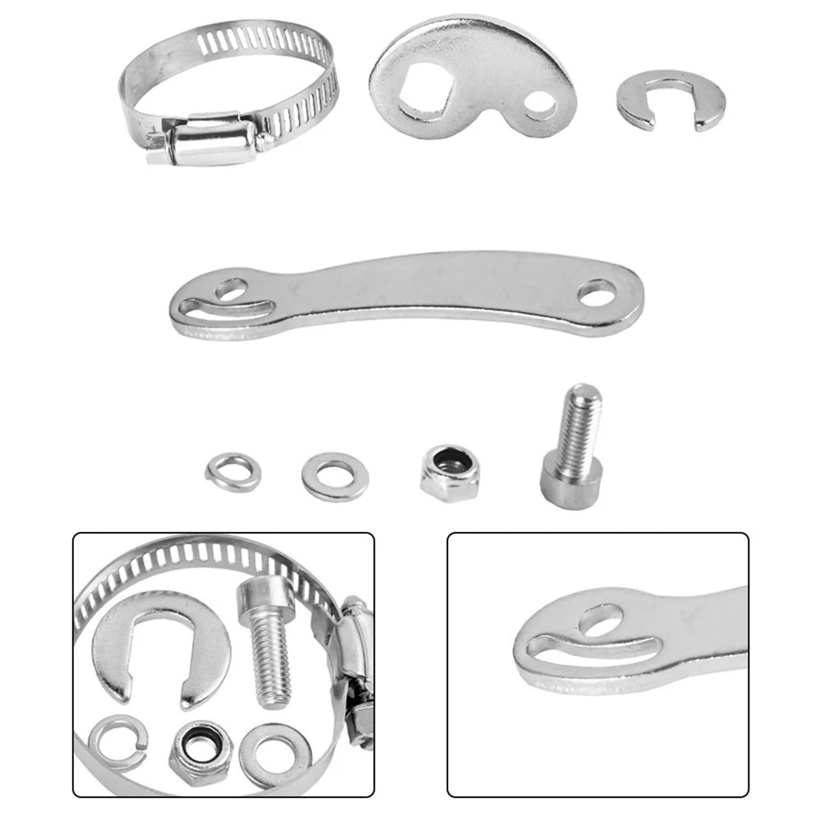 Kit di conversione del braccio di coppia compatibile con sensore del braccio di coppia Ebike per ruote anteriori e posteriori, design leggero
