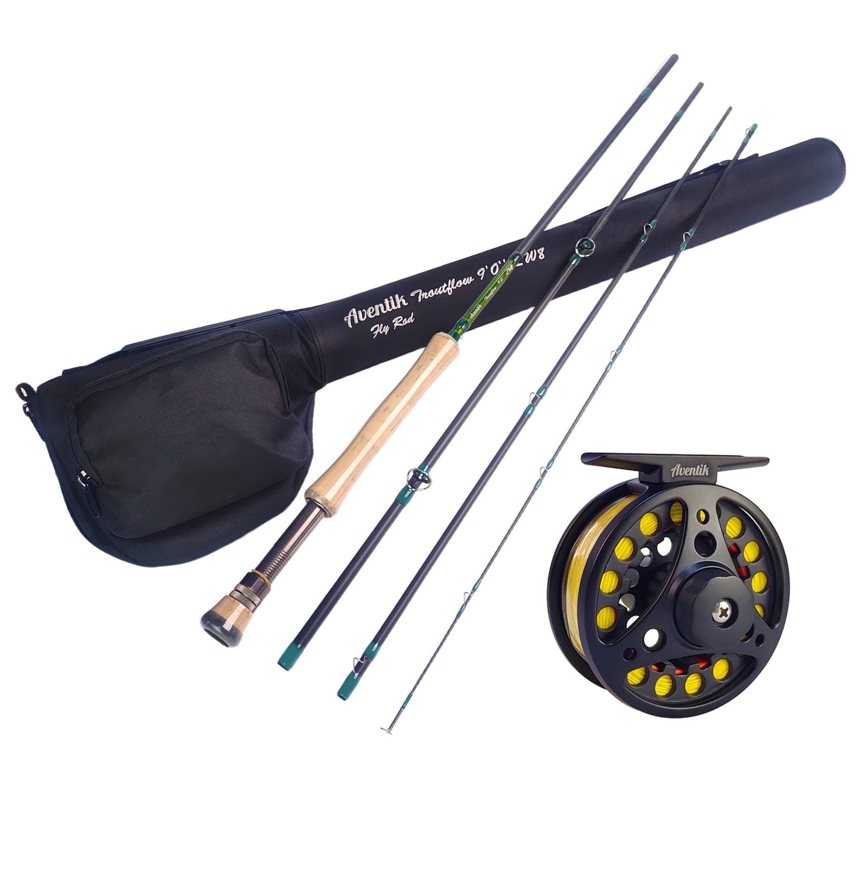 Aventik Troutflow Fly Fishing Rod with Rod Tube