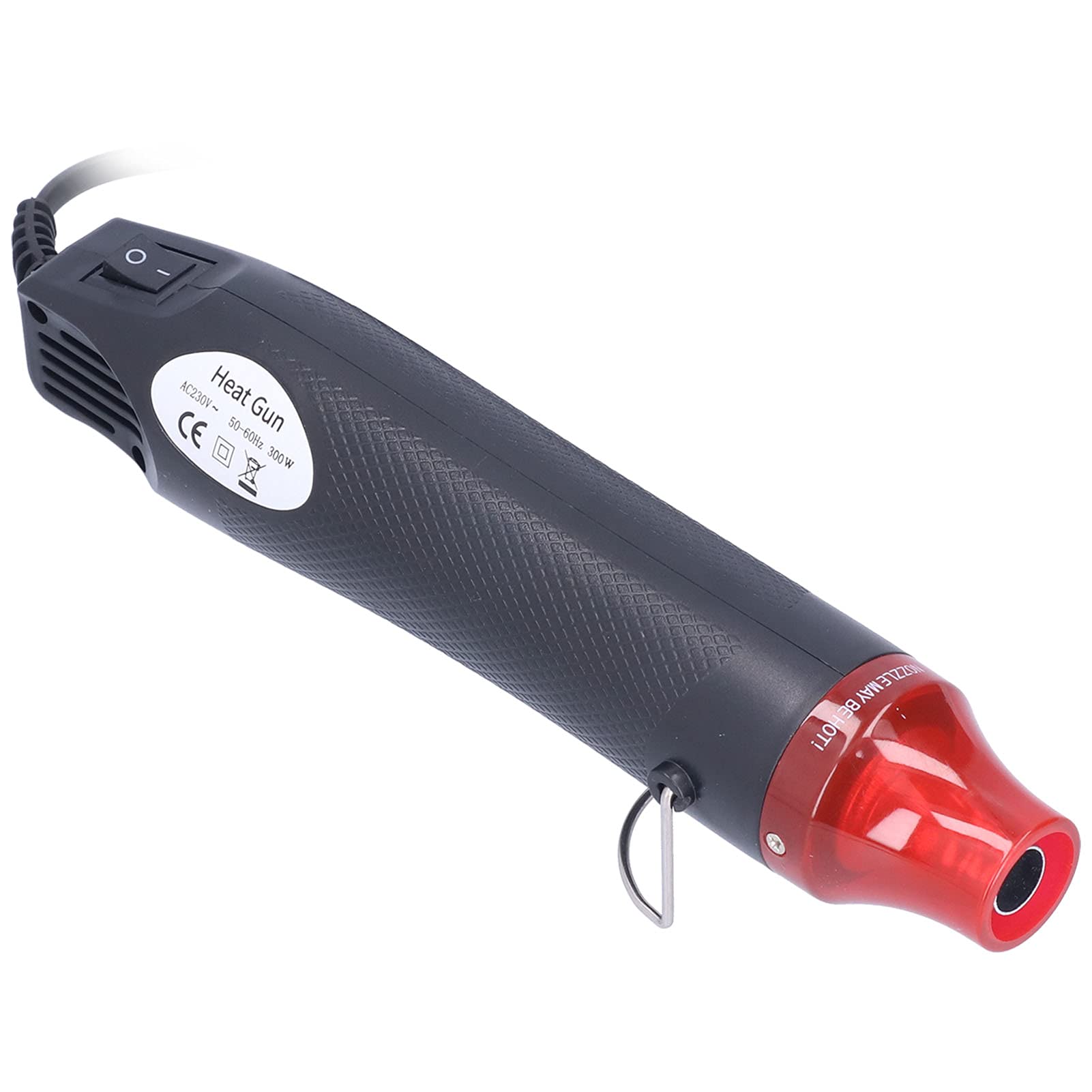 YWBL-WH Pistola de Calor de 6.56 Pies de Largo, Mini Pistola de Aire Caliente Portátil de Mano, Herramienta de Bricolaje Eléctrica de 390 ℉ (200 ℃) con Cable de 3.28 Pies para Envolver (Enchufe UE