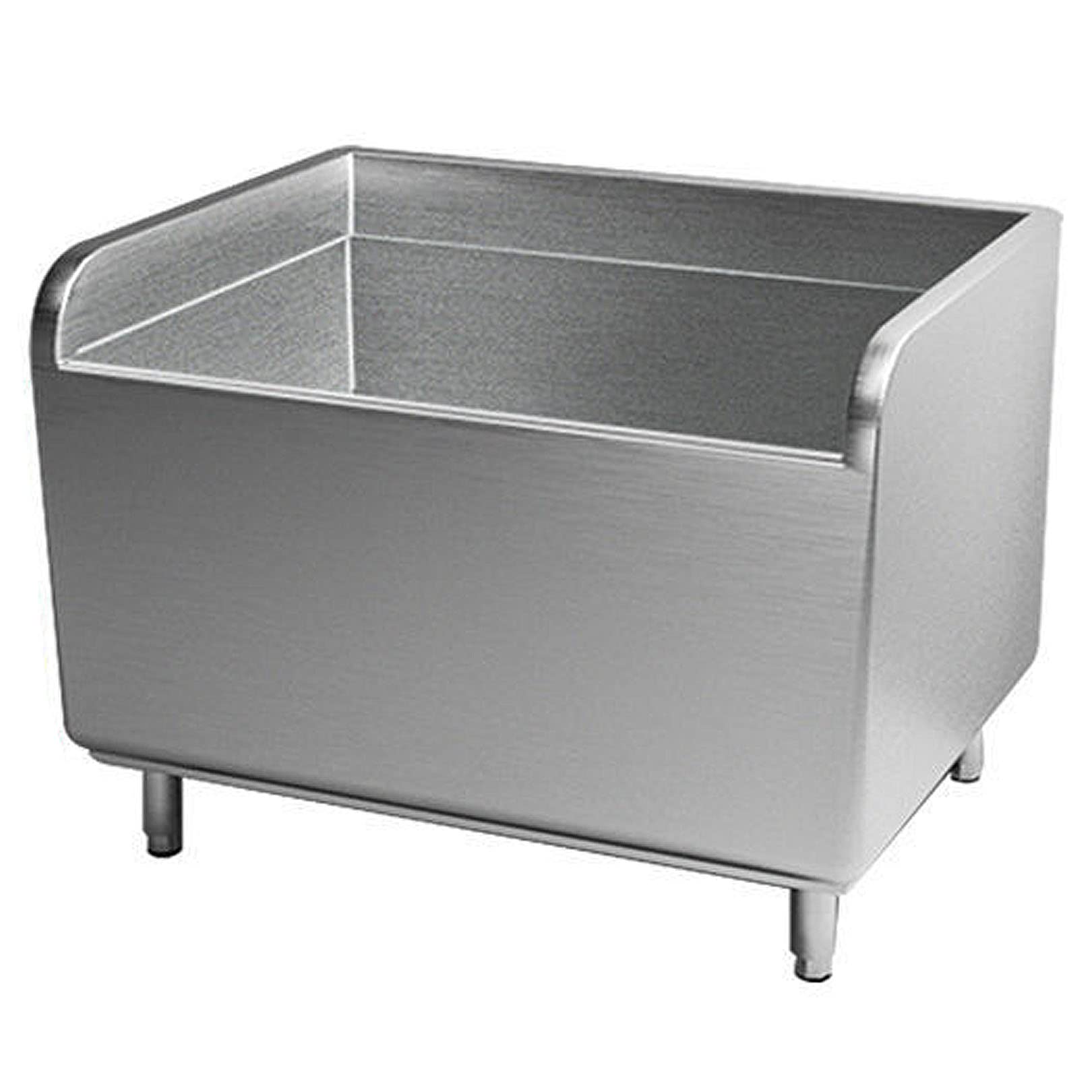 ASerZenith Stainless Steel Mop Sink Floor Mount Wash Station, Bathroom Kitchen Sink Mop Service Basin, Commercial Utility Sink Laundry Tub Slop Sink
