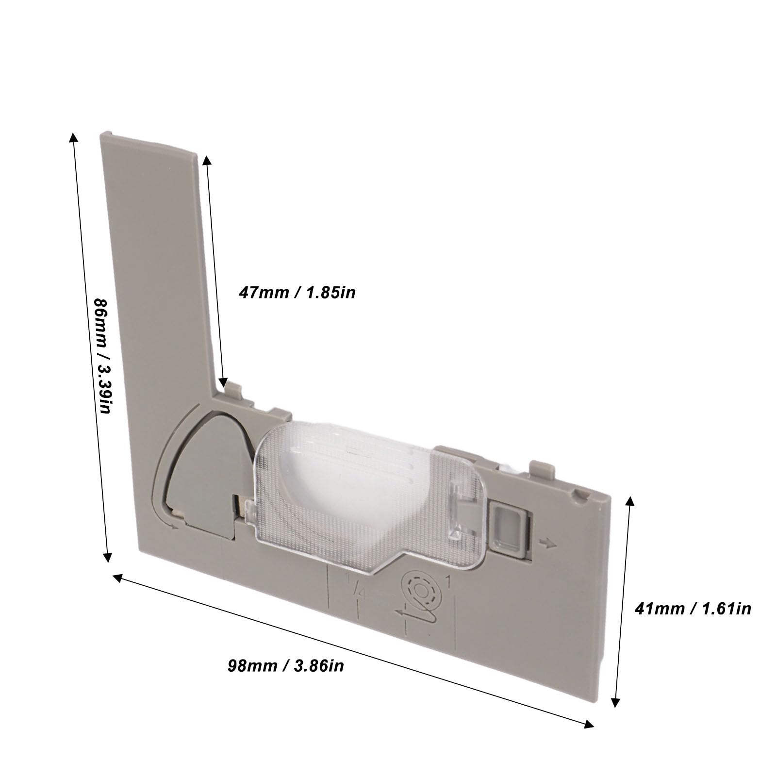 Couvercle d'assemblage de plaque à aiguille, couvercle de plaque à aiguille de remplacement en plastique XD0354051 pour BC2500 XL3600 XL3750 NX2000 NX200 NX200LE NX200QE NX250