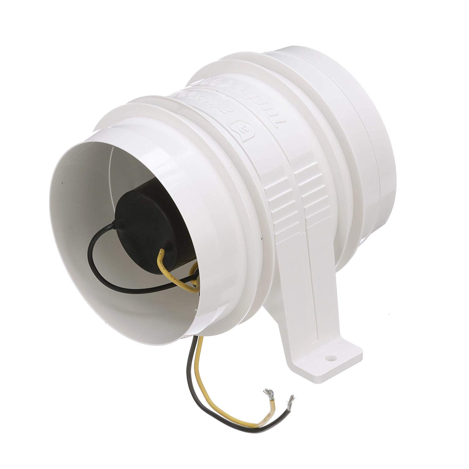 Attwood 1749-4 Quiet Blower Water Resistant (White, 4-Inch) (Deluxe Edition)