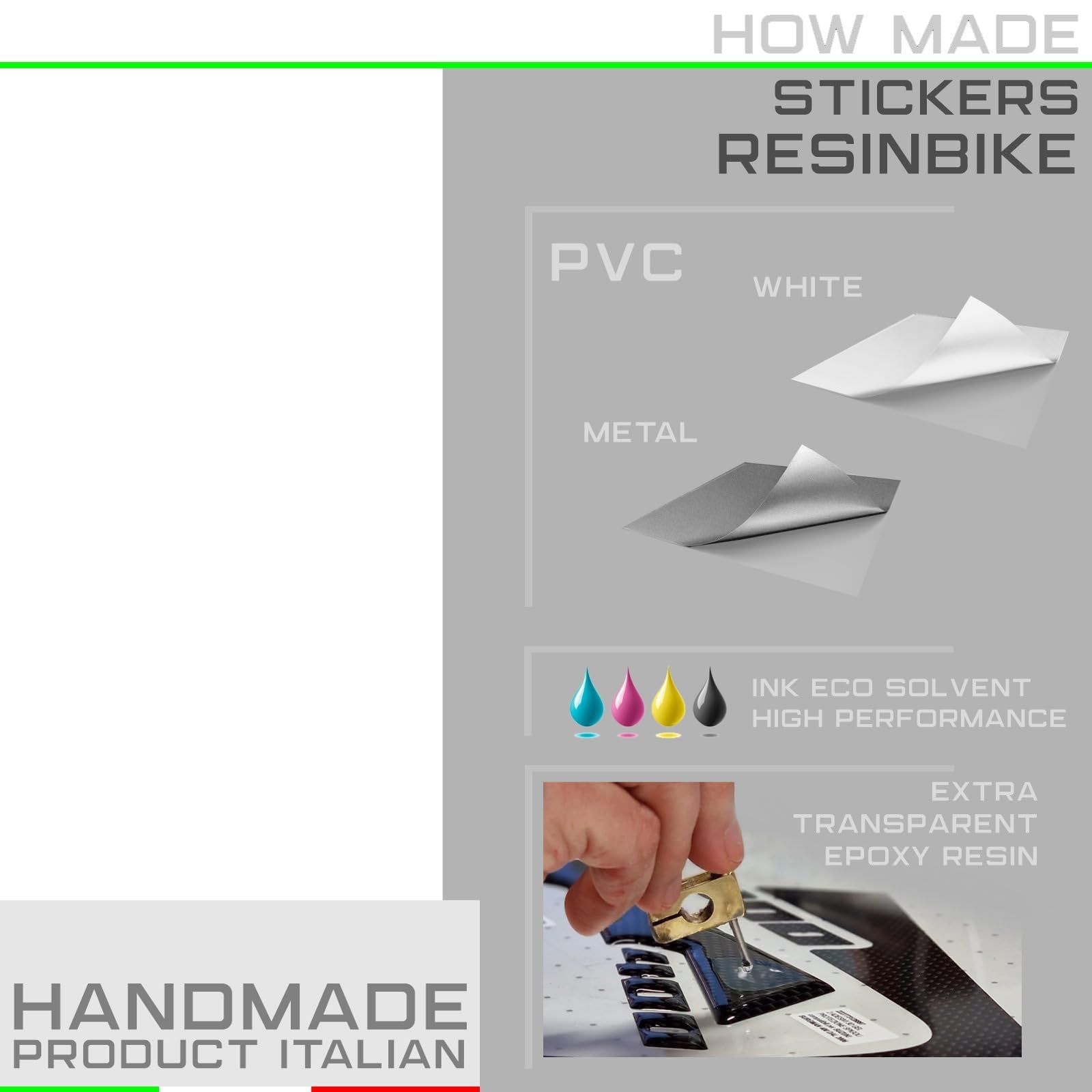 Resin Bike Adhesivos de Moto Compatibles con BMW R 1300 GS Trophy 2023-2025. Protección Cardano Basculante de Choques y Arañazos de Moto. Adhesivo 3D Resinado - Made in Italy