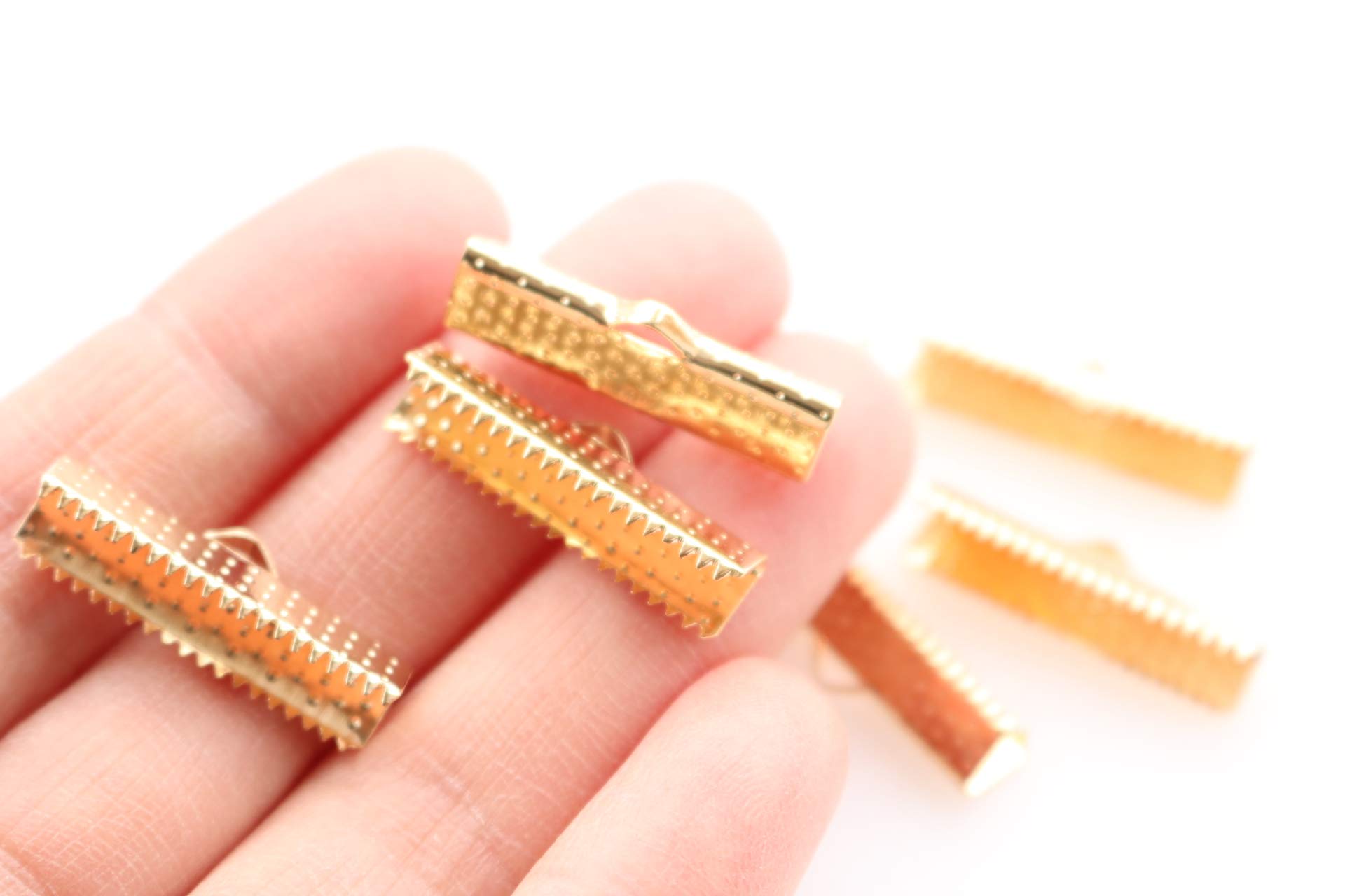 Amazon | 【ハンドメイド素材店】 (50個・25mm) ワニロ留め具 ワニカン