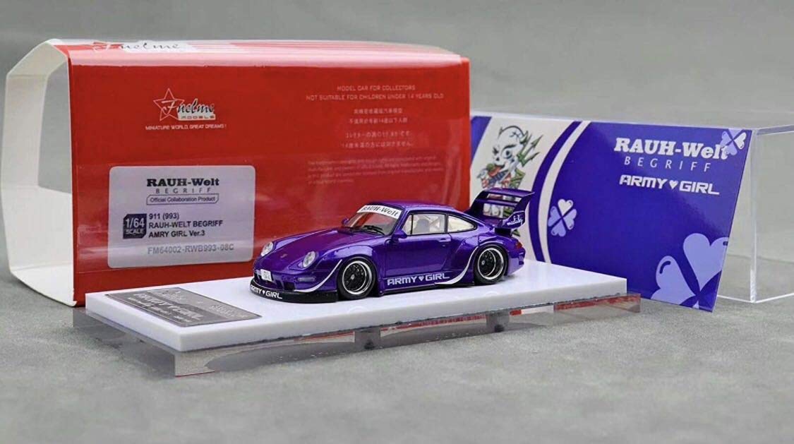 Amazon | 1/64 Fuelme 993 RWB アーミーガール超細工 army girl ver.3