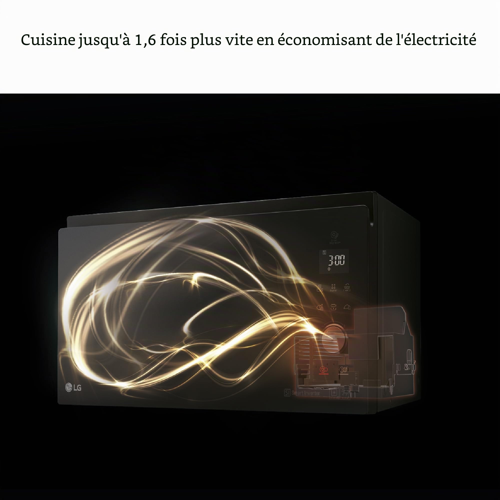 Micro-ondes Encastré LG MGBZ2593F 25L avec Grill 900W