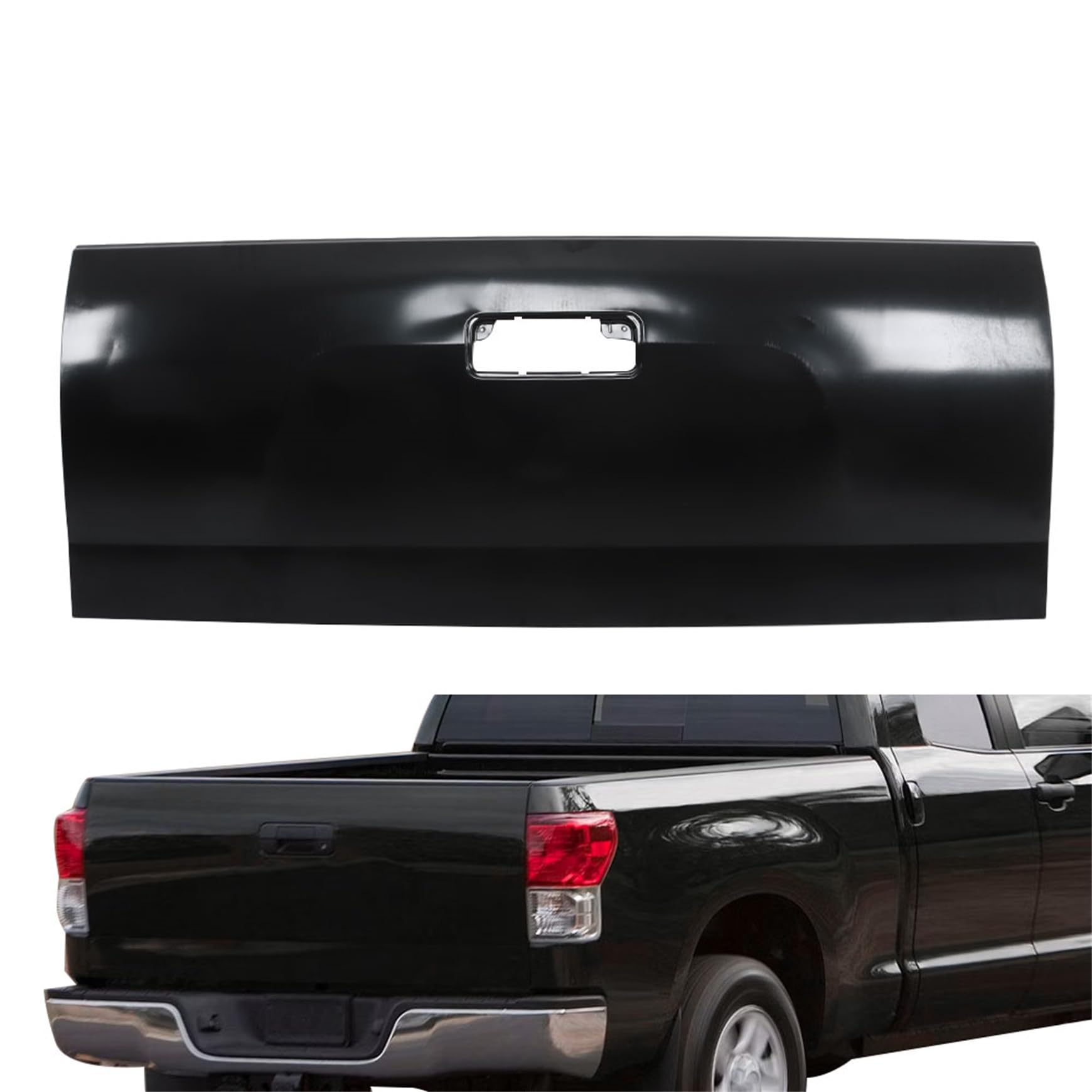 Photo 1 of Silscvtt Black Primered Tailgate for Toyota Tundra Pickup 2007-2013
