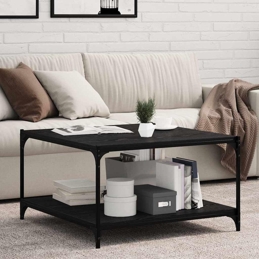 Scaffale a 3 livelli, 4 pezzi, 80 x 40 x 1,5 cm, in legno, nero, per soggiorno, studio, camera da letto, corridoio, salvaspazio, per riporre e organizzare libri e decorazioni