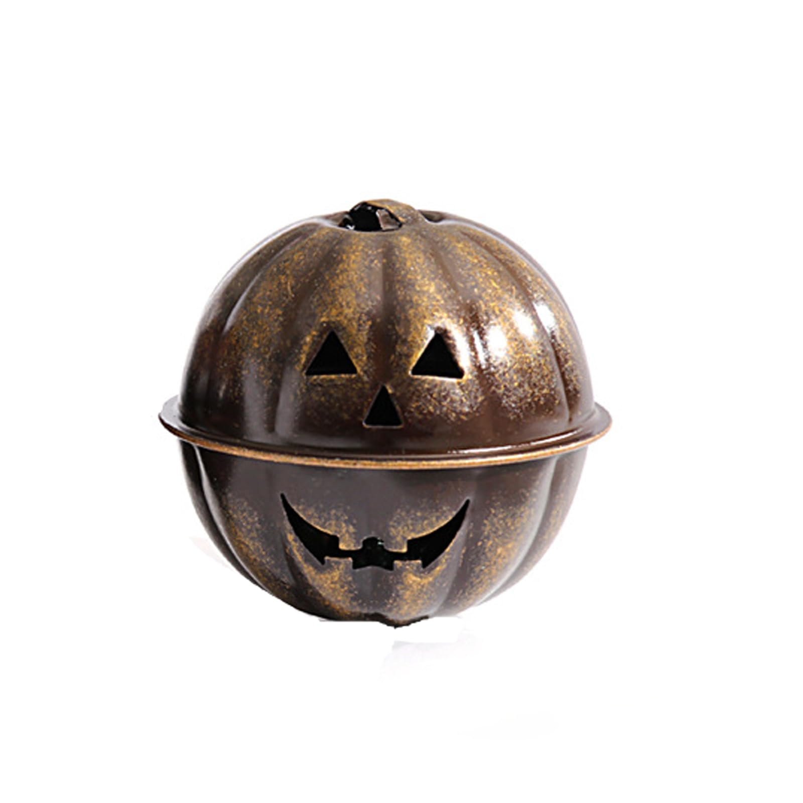 Msioytog Manifestation Face Vegetable Carillons Permanent Iron Suspended Ornamentation for Halloween Christmas Parties Celebratory Interior Decoration Addons Loud Halloween Toll Deck