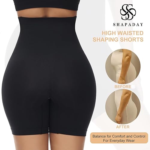 Miniatura 4 de Faja moldeadora para mujer, con control de abdomen, sin costuras, cintura alta, moldeador de muslos