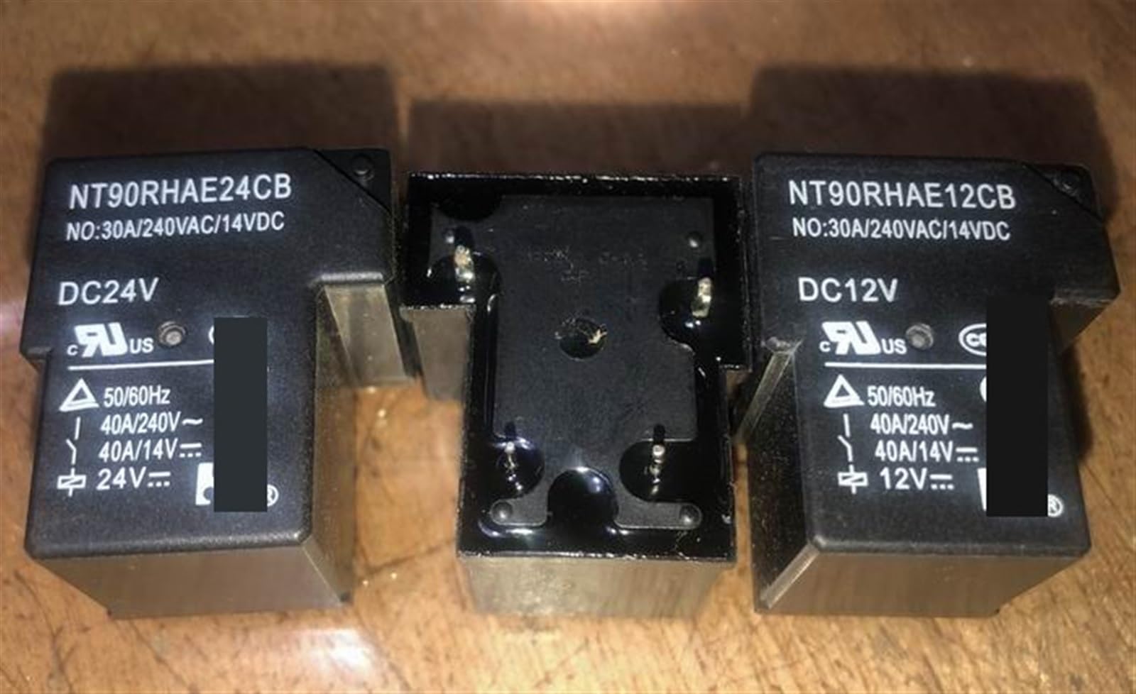 Relé 12V 40A NT90RHAE12CB de alta capacidad contra sobrecargas 3