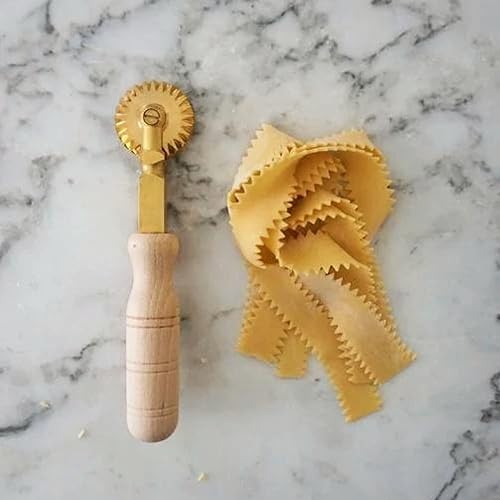 Miniatura 7 de Bundle - Cortador de pasta festoneado rueda y sello de ravioles redondo festonado