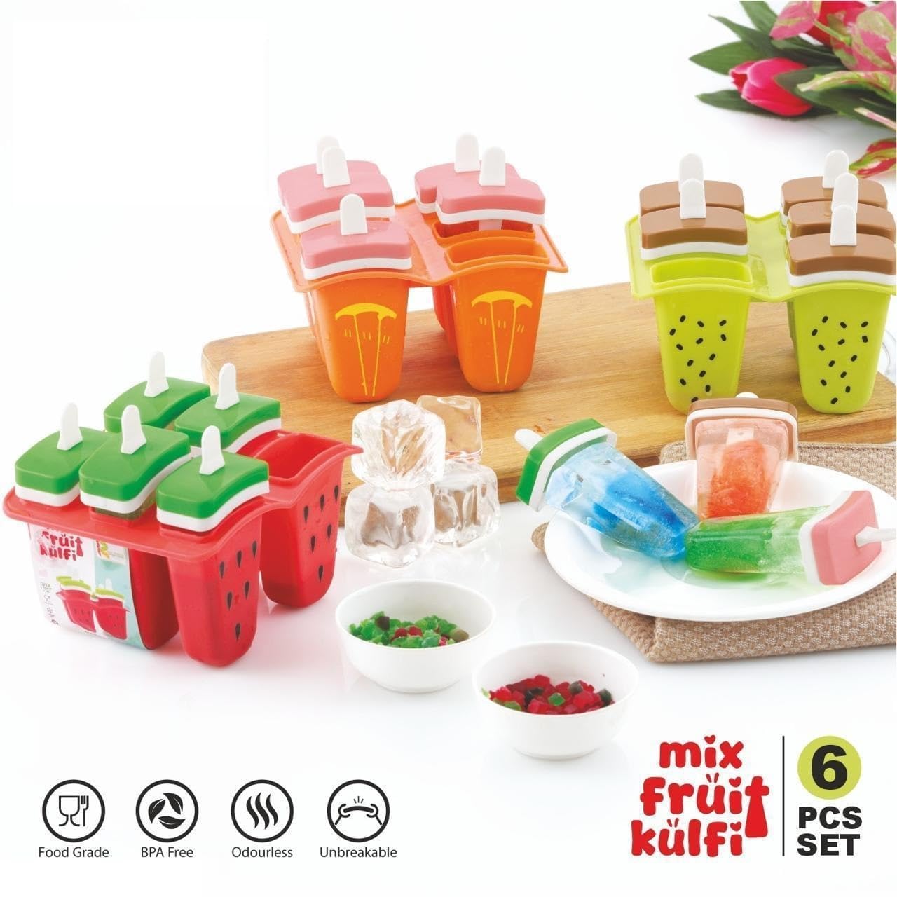 Make Homemade Ice Cream Popsicles - Easy Kulfi Mold -3 Make Homemade Ice Cream Popsicles - Easy Kulfi Mold -3