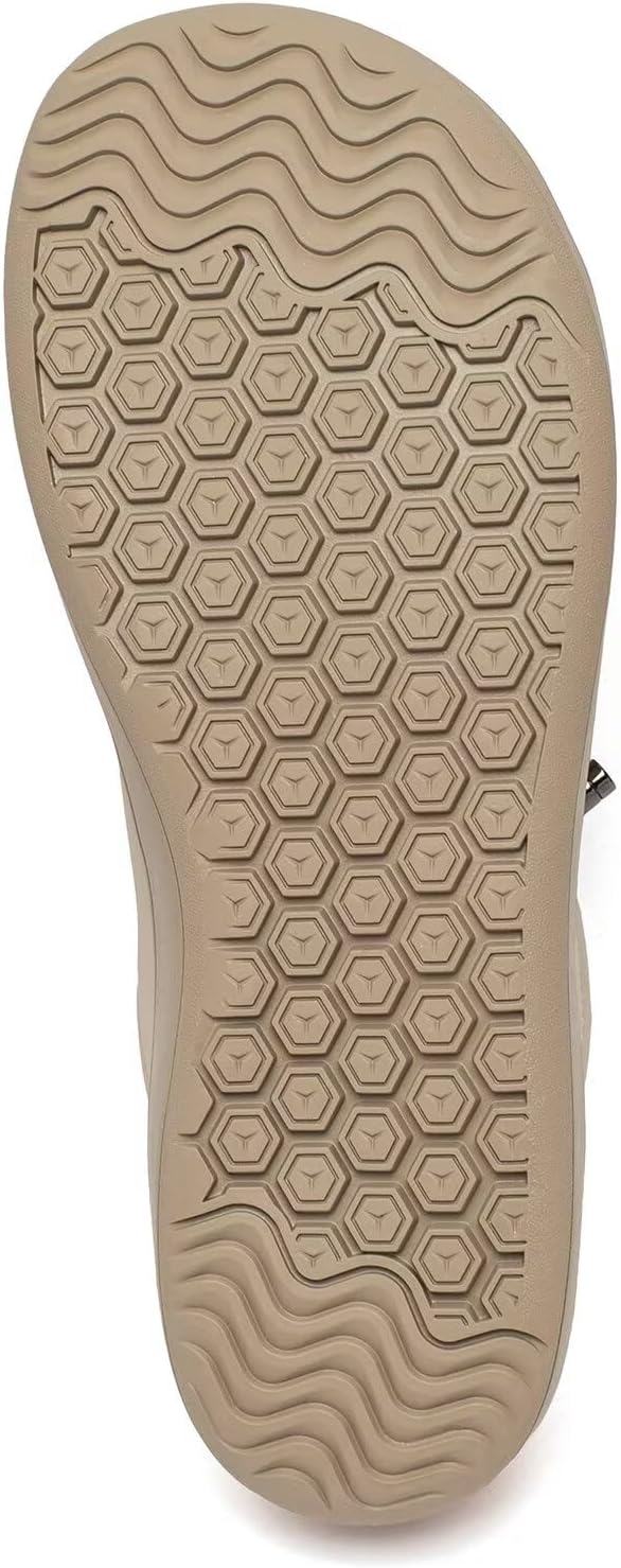 HOBIBEAR Leather Barefoot Shoes Lightweight Wide Toe Box Zero Drop Slip-on Shoes for Women - Image 4