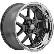 Ridler 610 17x7 5x4.75" +0mm Gunmetal Wheel Rim 17" Inch