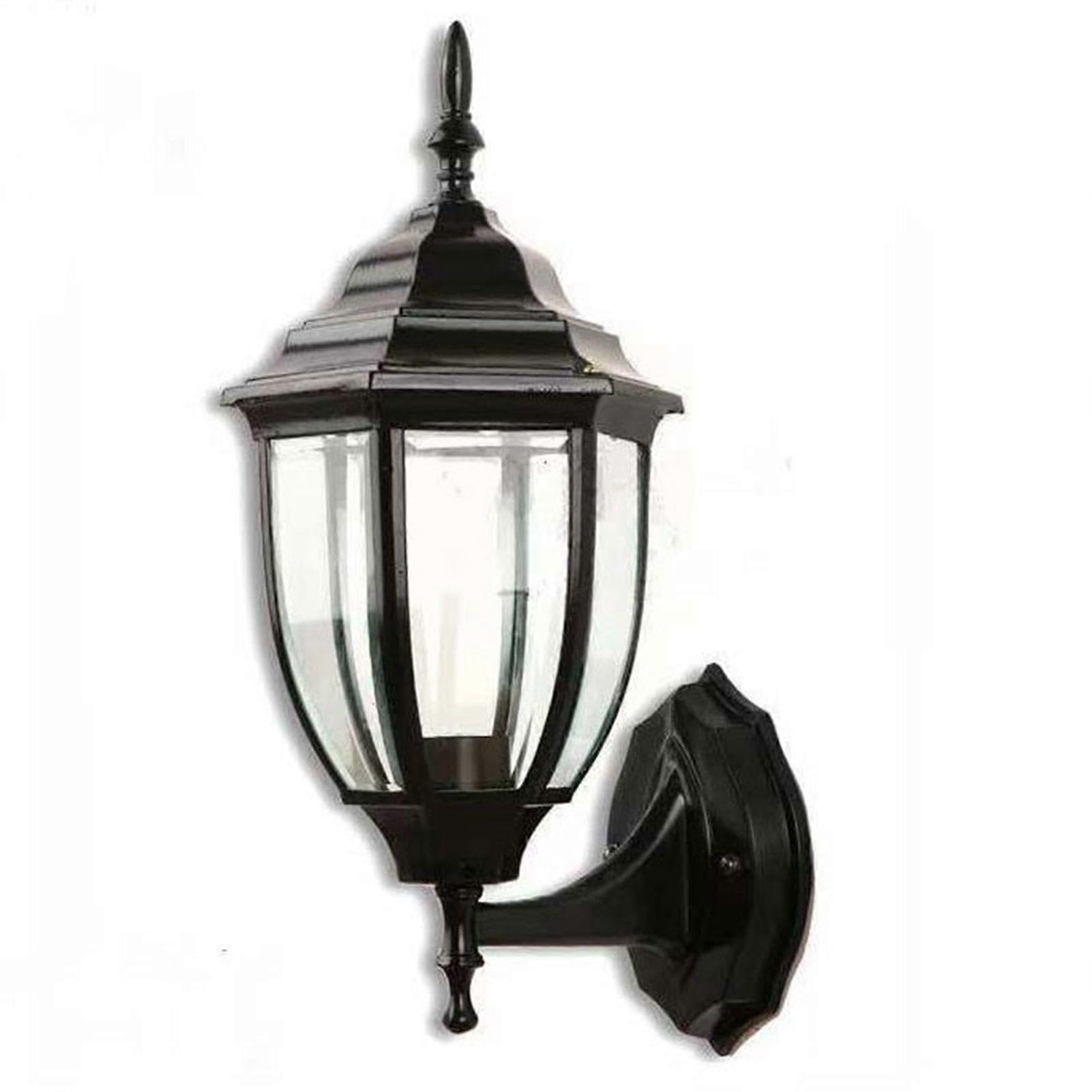 Joyhappst Image Color Hex Garden Wall Lamp Waterproof Outdoor Wall Light Corridor Courtyard Balcony Lamp Black