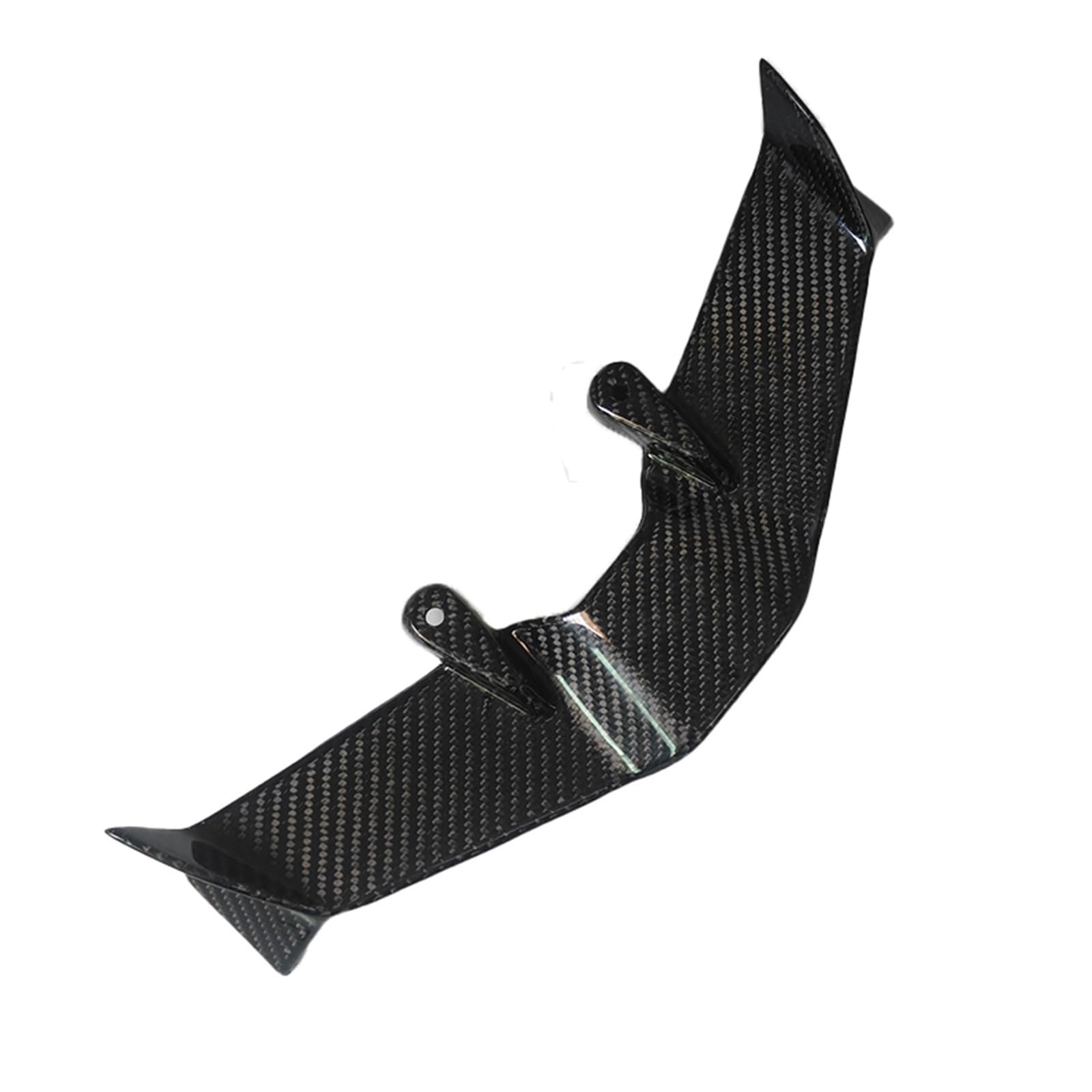 Front Bumper Splitter dachowy Pasuje do Triumph Street Triple 765 S/RS 2017-2024 Naked Front Spoiler Winglet Aerodynamiczny GP Wing Kit