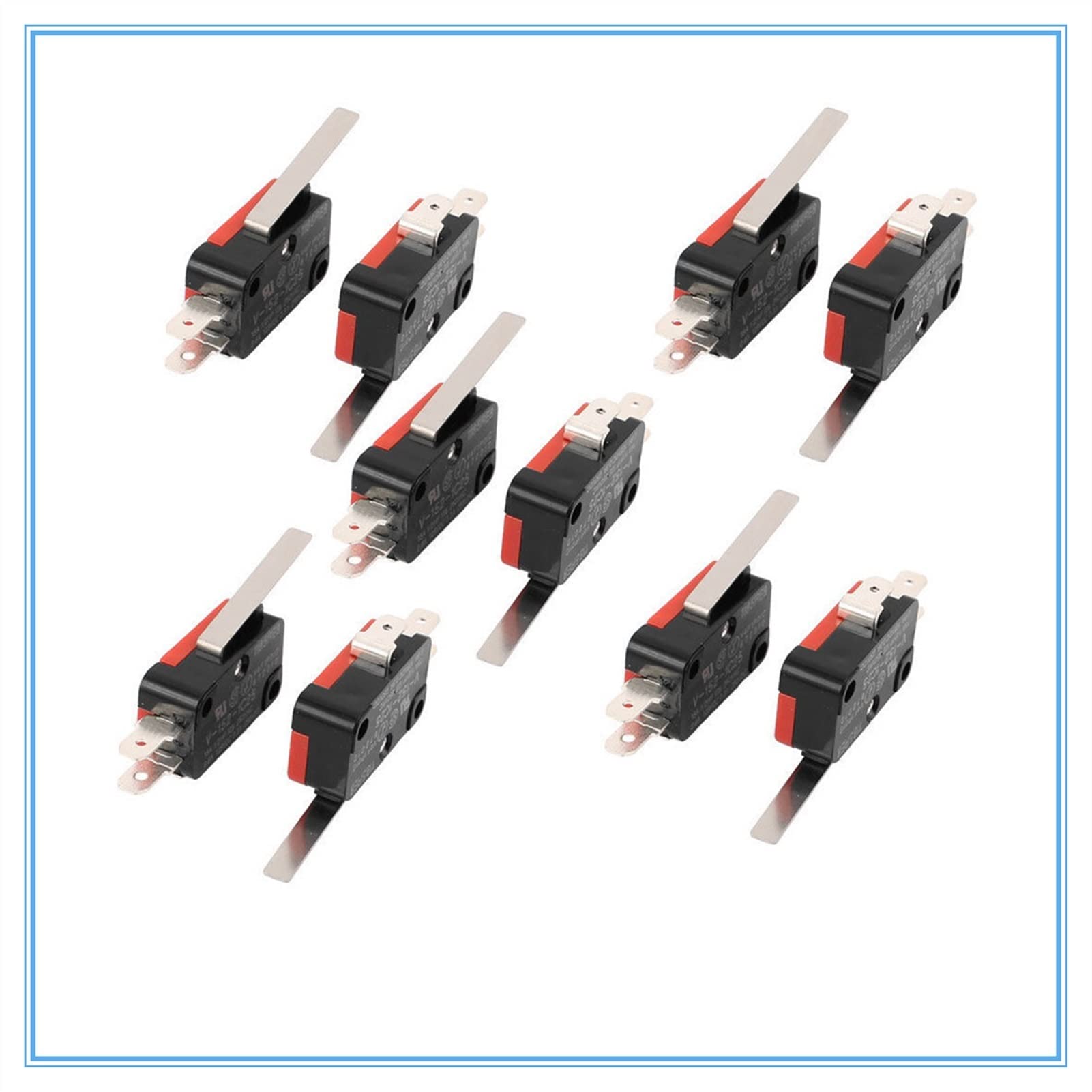 Interrupteur de fin de course momentané SKEPPY lot de 10 pièces de rechange V-152-1C25