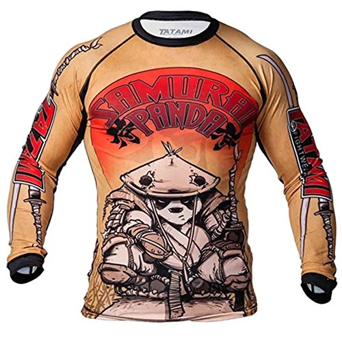 Tatami Fightwear Samurai Panda Long Sleeve Rashguard2