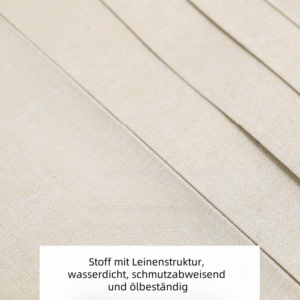 Schrankvorhang für Regale Staubdichte Vorhänge für den Schrank Schränke mit Gleitschienen Leinenmaterial Wasserdicht，Sonnenschutz Kein Bohren Nötig Geeignet für Schlafzimmer(Grau,150cm*200cm)