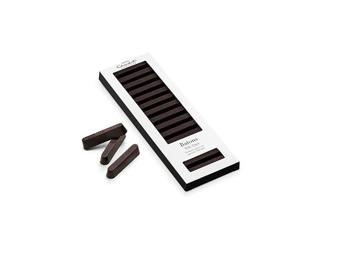 Hotel Chocolat 70% Dark Chocolate Batons - 15 Chocolate Sticks, 120g - Chocolate Gifts - Designed To Taste And Share - Suitable For Vegetarians - 70% Dark