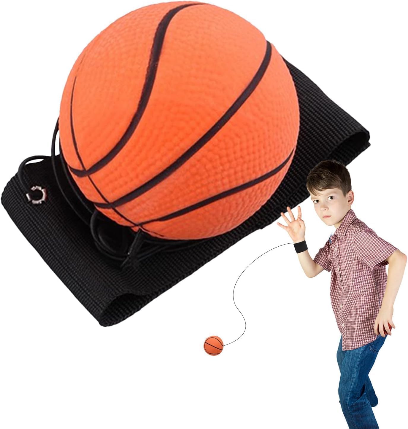MIDELONG Wrist Return Ball, 2.4 Inch Balls On A String Rubber MIDELONG Wrist Return Ball, 2.4 Inch Balls On A String Rubber
