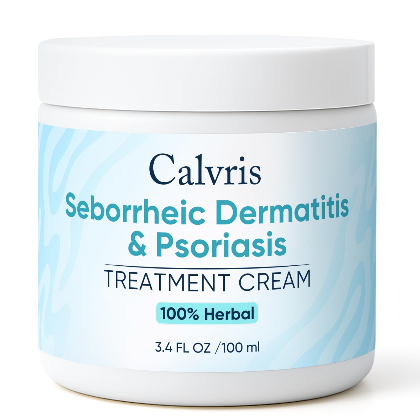 Calvris Scalp & Beard Relief Cream with Botanical Extracts, 3.4 Fl Oz