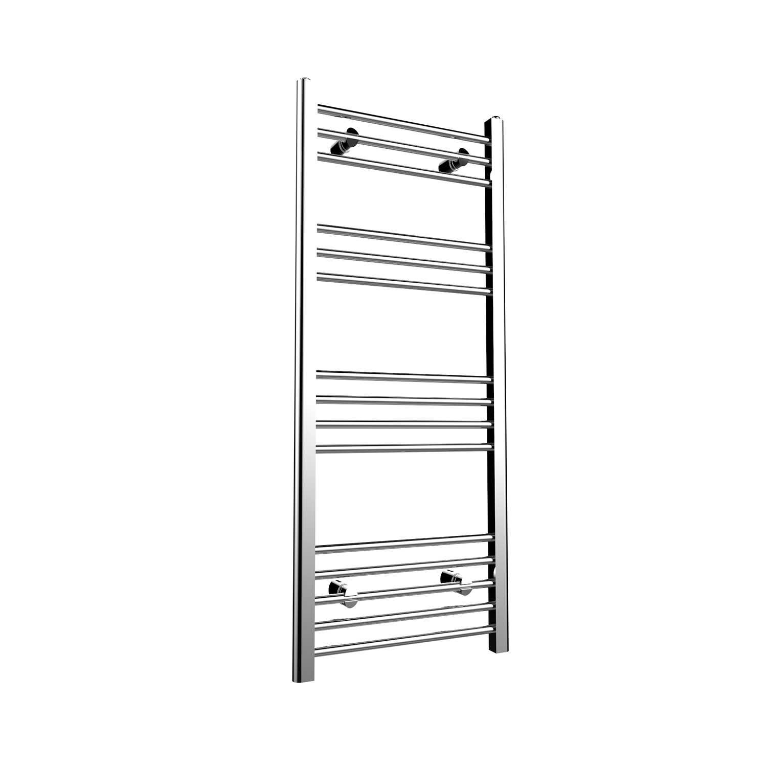 1200 x 500mm Chrome Heated Towel Rail Straight Designer Bathroom Radiator