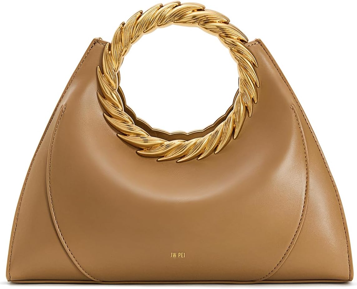 JW PEI Kadın Amiya Yaprak Saplı Heykel Çanta