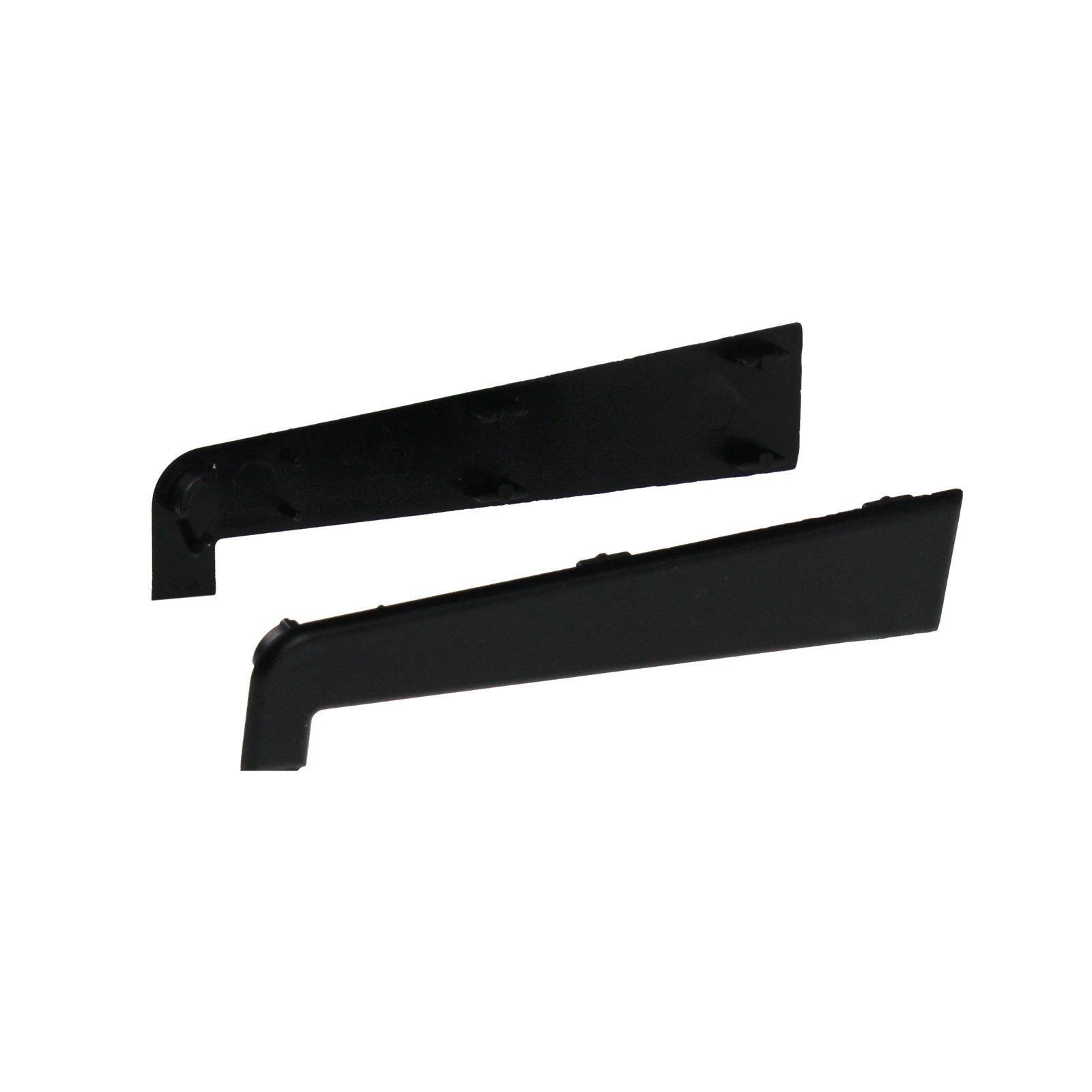 Eurocell 180mm uPVC Window Sill End Caps (5 Pairs) - Black