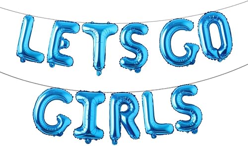 Miniatura 8 de Lets Go - Globo de Mylar para niñas, para decoración de despedida de soltera de Nashville, discoteca occidental, vaquera, despedida de soltera (LETS