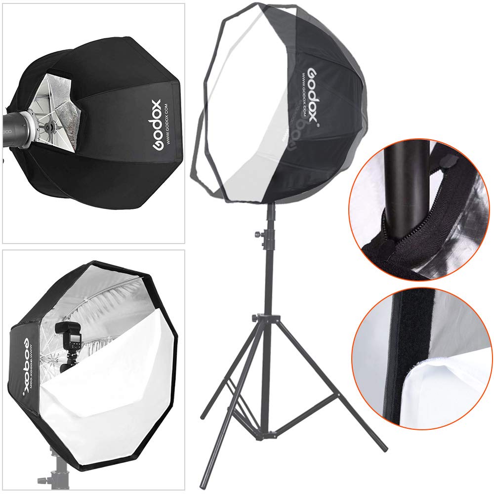 【美品】7灯式ソケット（E26）＆ SoftBox（80cmオクタゴン） 美品】7灯式ソケット（E26）＆ SoftBox（80cmオクタゴン） 美品
