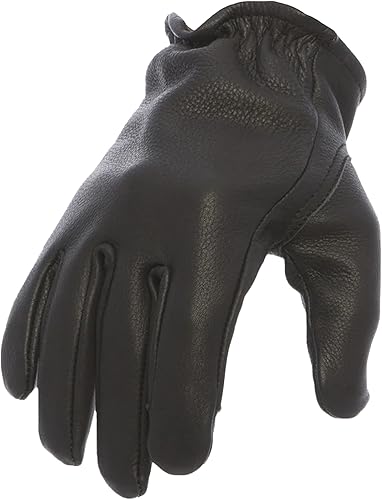 First Mfg Co - Roper - Men's Motorcycle Biker Riding Leather Gloves