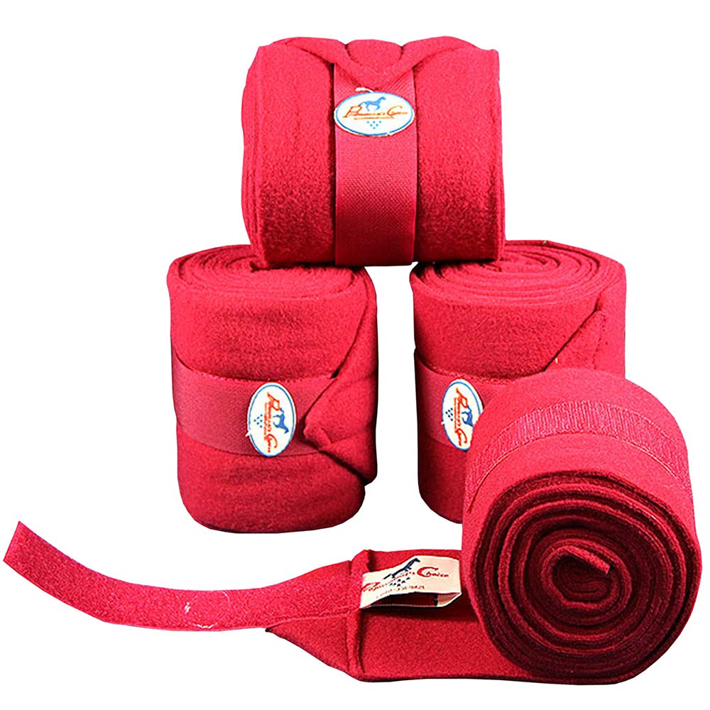 Professionals Choice Polo Wraps Crimson Red