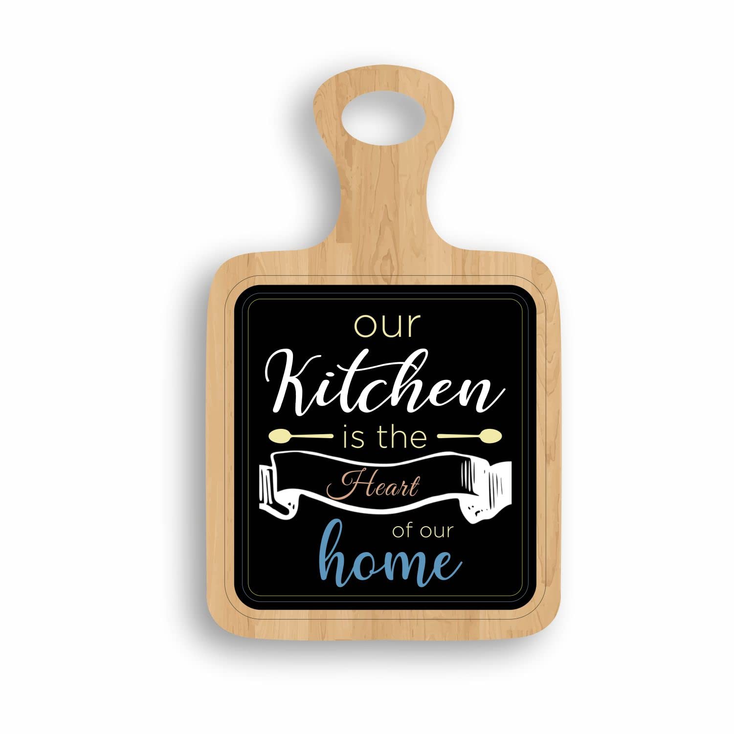 Nupur Studios “Our Kitchen” Cutout Wall Hanging/Room Party Wall Art/Wall Decoration/Antique Modern Art/Craft Wall Art/Bedroom, Living Home, Office, Hotels, Wall Mounted Decoration