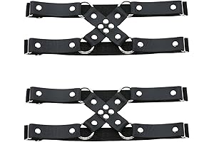 Adjustable Elastic Leather Garter Belt for Punk Women