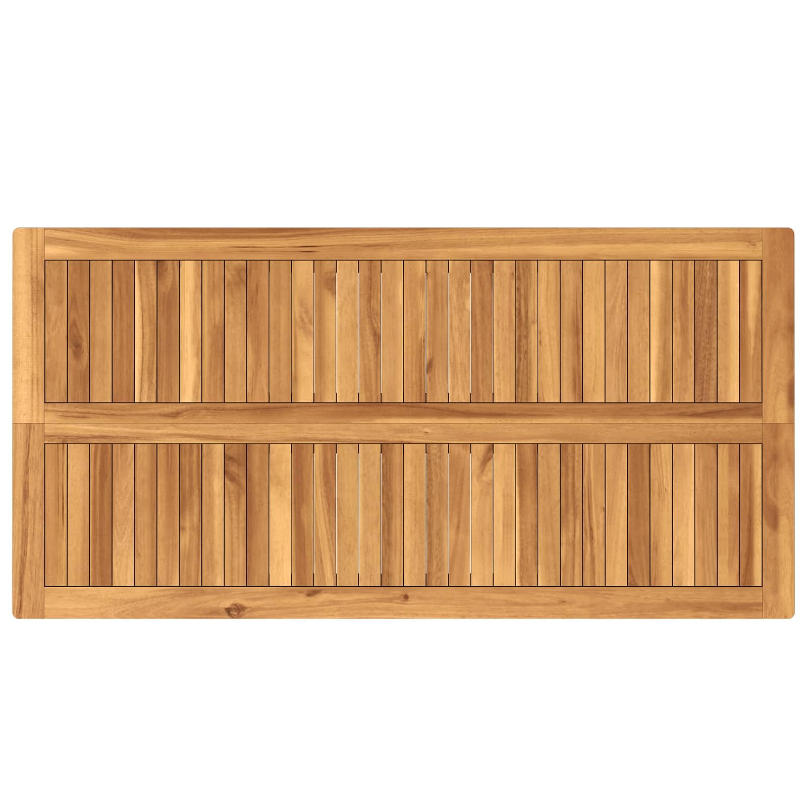 Juego de muebles de jardín de 7 piezas de madera maciza de teca para terraza, balcón y jardín, muebles de exterior resistentes a la intemperie con mesa y taburetes para relajarse y socializar