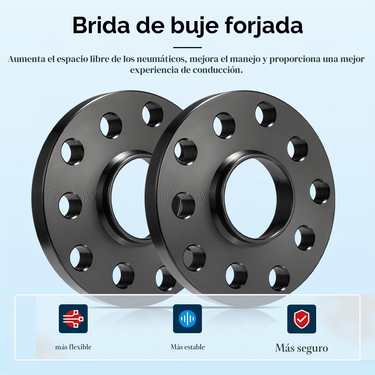 GEARMONSTER Separadores de rueda, 5 x 100/5 x 112 mm, NLB: 57.1, 15 mm, con 10 tornillos de rueda M14 x 1,5 para VW
