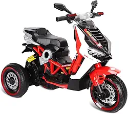 Scooter Sport (Vermelha) Eletrica 12V Bandeirante