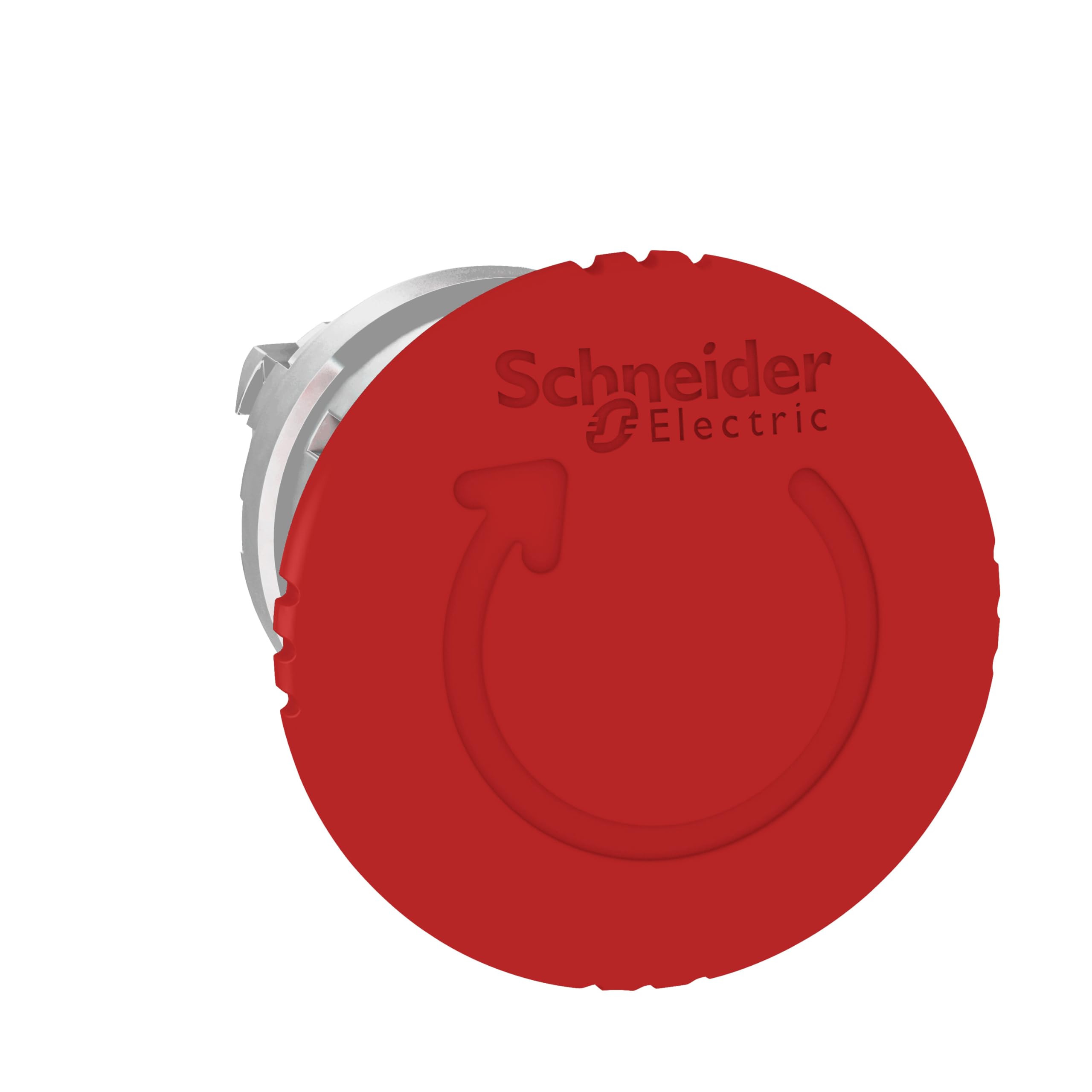 Schneider Electric, Harmomny, ZB4BS844, Emergency stop head, switching off, metal, red mushroom Ø40, Ø22, trigger latching turn to release