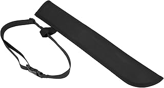 Aljava infantil, couro com arco de aljava ajustável, tamanho compacto com fivela de nylon para caça ao ar livre e arco